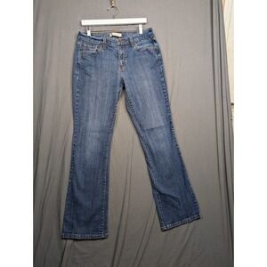 Levis Women's Jeans Bootcut Dark Wash Denim 12L